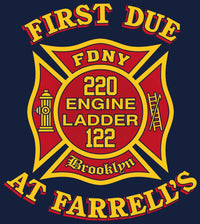 Load image into Gallery viewer, FDNY E-220 L-122 NEW Park Slope, Brooklyn Fire Tee
