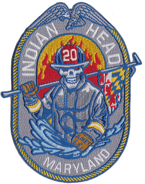 Indian Head, MD Station 20 Color Fire Patch