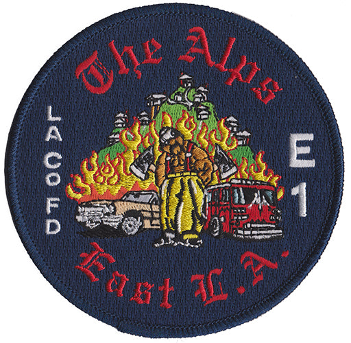 LA County Engine 1 The Alps - East LA Fire Patch