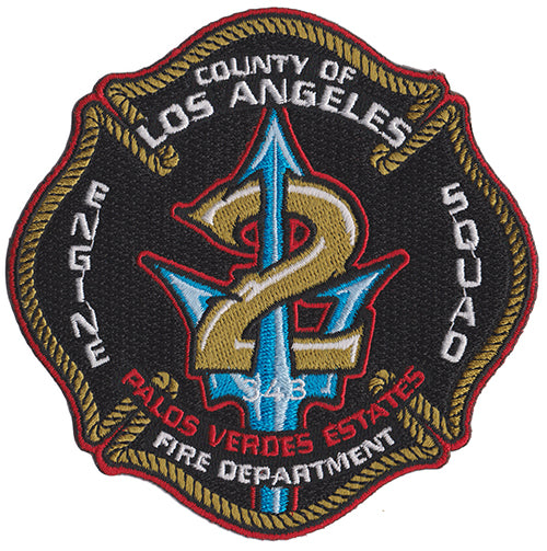 LA County Station 2 Palos Verdes Estates Fire Patch