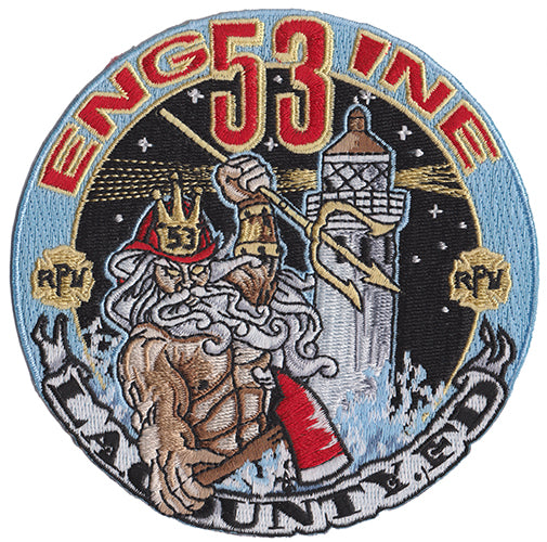 LA County Station 53 Lighthouse - Poseidon Design Fire Patch