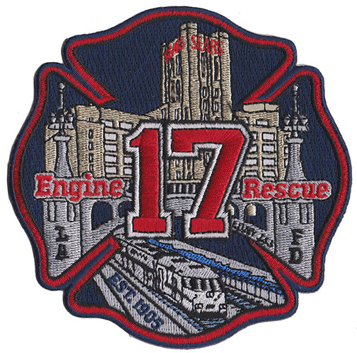 LAFD Station 17 Sears Tower - Subway Fire Patch