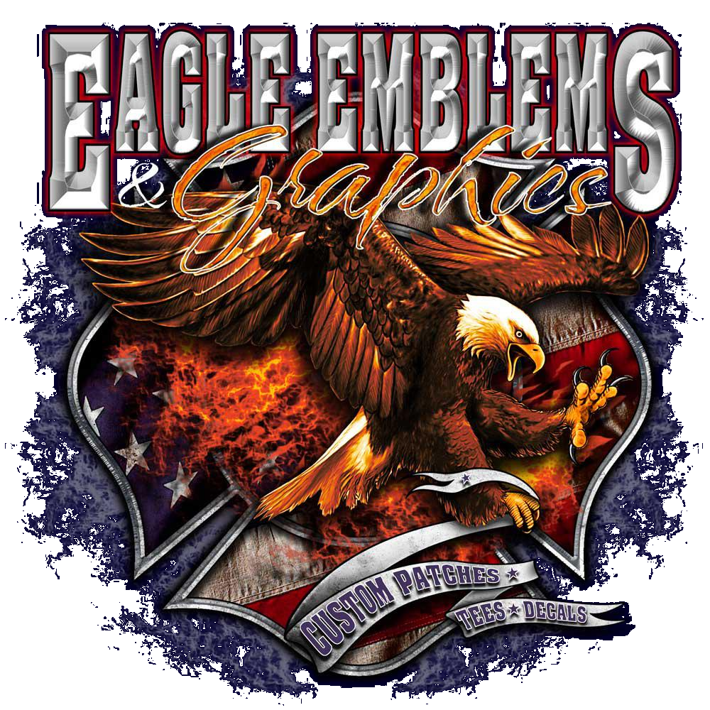 large eagle truck graphic