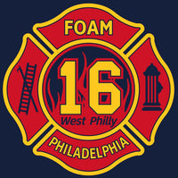 Load image into Gallery viewer, Philadelphia Foam 16 West Philly Fire Tee
