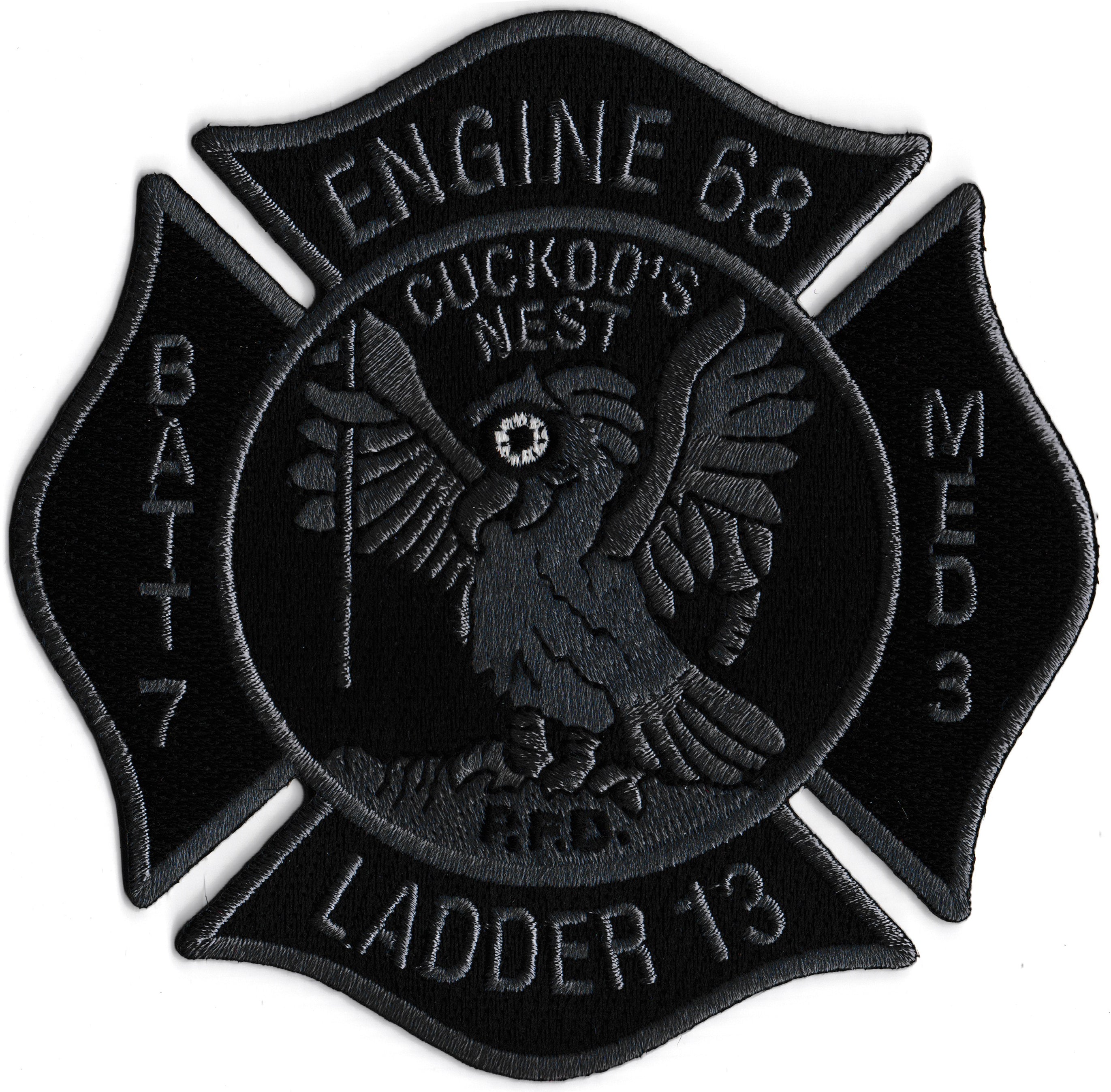 Engine 3/Ladder 12 Westside Warriors Patch