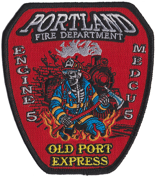 Portland, Maine Engine 5 Old Port Express Fire Patch