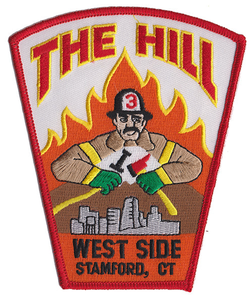 Stamford, CT Engine 3 THE HILL - WESTSIDE NEW Fire Patch