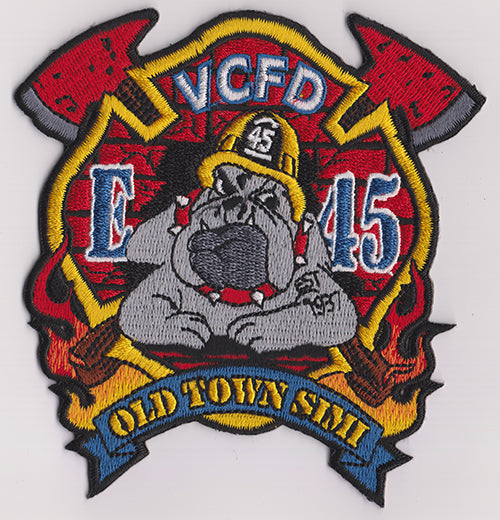 Ventura, CA Engine 45 Old Town Simi Fire Patch