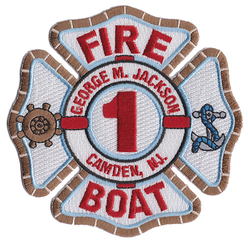 Camden Fire Boat 1 - Scuba - Marine Fire Patch