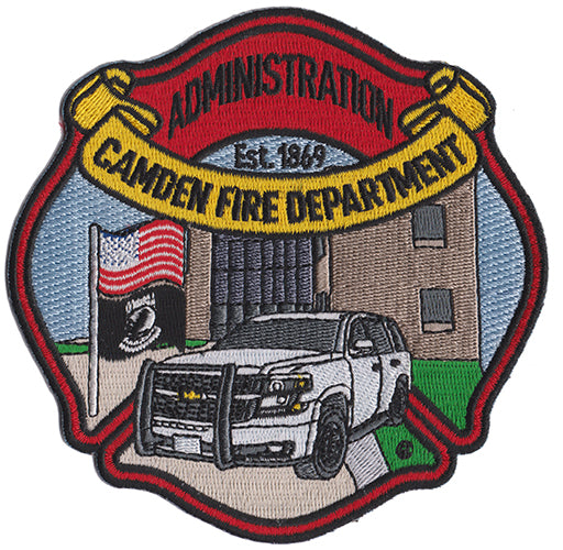 Camden, NJ Administration & Apparatus Fire Patch