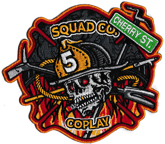 Coplay, PA Squad 5 Cherry St. Skull Fire Patch
