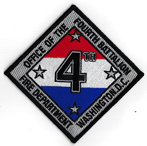 Dcfd Core Values DCFD Battalion 4 Washington DC Fire Patch | Eagle Emblems & Graphics