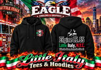Load image into Gallery viewer, New York City E55 Little Italy Leave the Cannoli Black Hoodie
