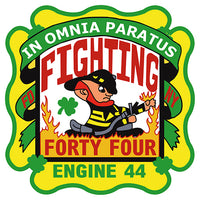 Load image into Gallery viewer, FDNY Engine 44 Fighting Forty Four Fire Tee
