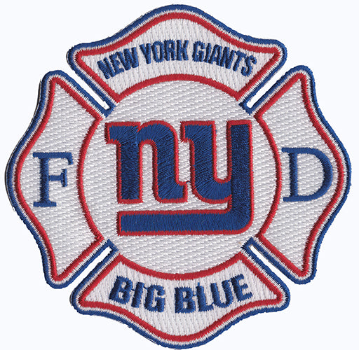 New York Giants Fire Department Football Fire Patch