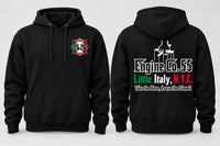 Load image into Gallery viewer, New York City E55 Little Italy Leave the Cannoli Black Hoodie
