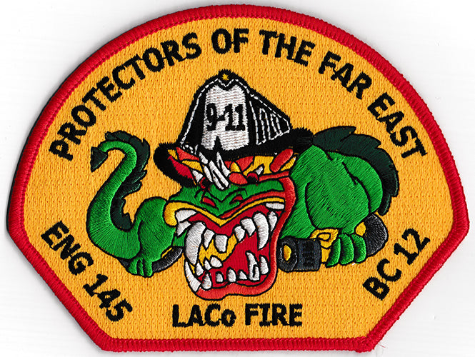 LA County Station Engine 145 BC 12 NEW Layout (2023) Design Fire Patch