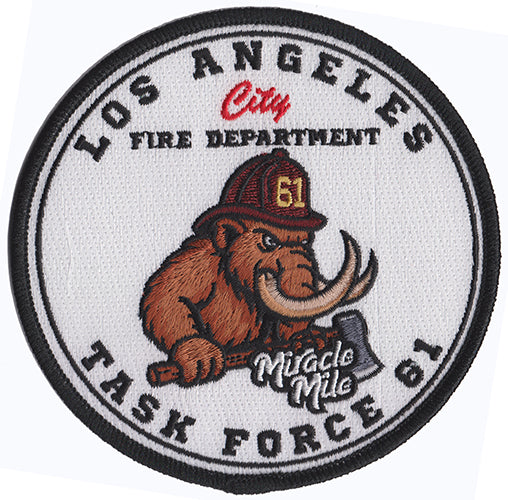 LAFD Station 61 *NEW* Design Miracle Mile Fire Patch