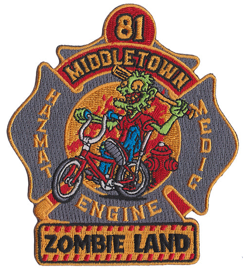 Middletown, OH Engine 81 Zombie Land Haz Mat Fire Patch