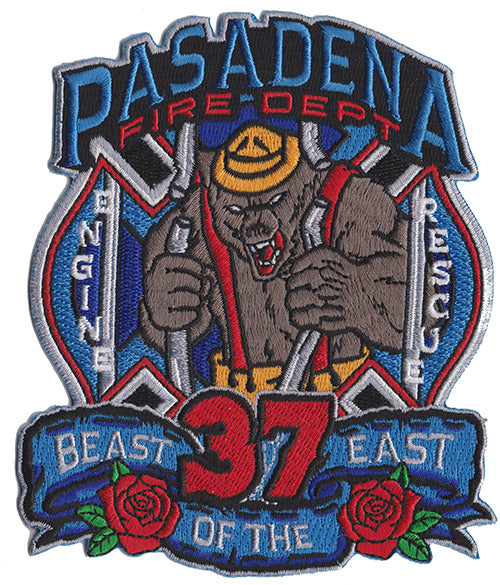 Pasadena, CA Station 37 Beast of the East Fire Patch