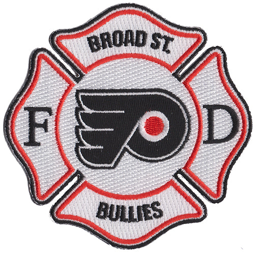 Philadelphia Flyers Fire Dept. Broad St. Bullies Fire Patch