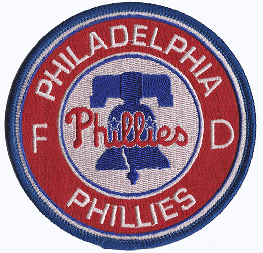 Philadelphia Phillies Baseball  Fire Department Fire Patch