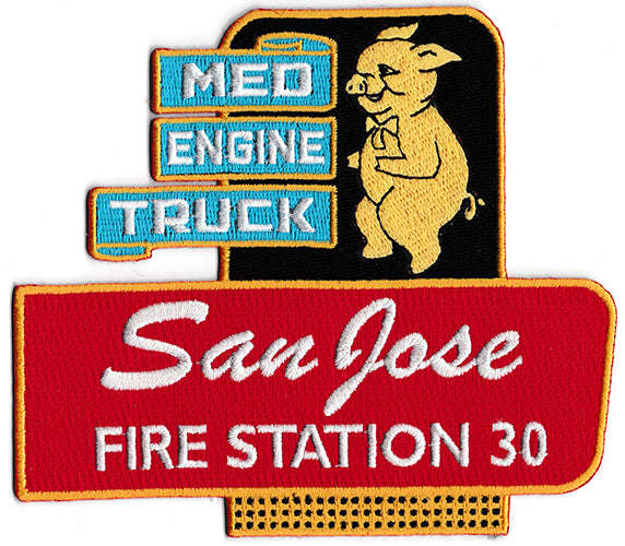 San Jose Fire Station 30 NEW Fire Patch