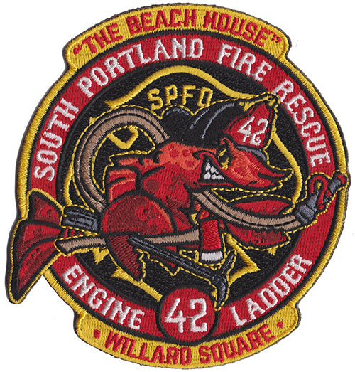 South Portland, Maine Fire Rescue 42 Willard Square Fire Patch | Eagle ...