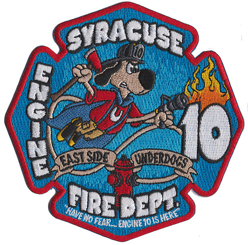 Syracuse Engine 10  East Side Underdogs Fire Patch