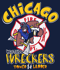 Load image into Gallery viewer, Chicago TL-14 Westside Wreckers Fire Tee 3XL ONLY
