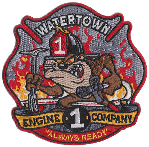 Watertown, MA Engine 1 Always Ready Tasmanian Devil Fire Patch