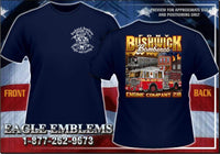 Load image into Gallery viewer, FDNY Engine 218 &quot;Bushwick Bomberos&quot; Brooklyn Fire Tee Small Only
