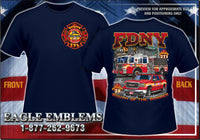 Load image into Gallery viewer, FDNY E-271 Batt. 28  &quot;South of the Border&quot; Bushwick, Brooklyn Fire Tee
