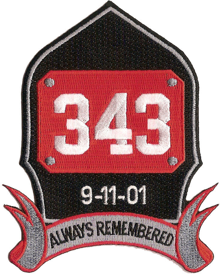 9-11 Always Remembered Fire Patch