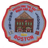 Load image into Gallery viewer, Boston Engine 33  Fenway Park Fire Patch
