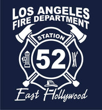 Load image into Gallery viewer, LAFD Station 52 East Hollywood California Fire Tee Small-6XL Only
