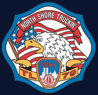 Load image into Gallery viewer, FDNY Tower Ladder 79 North Shore Truckin&#39; Tee (Small Only)
