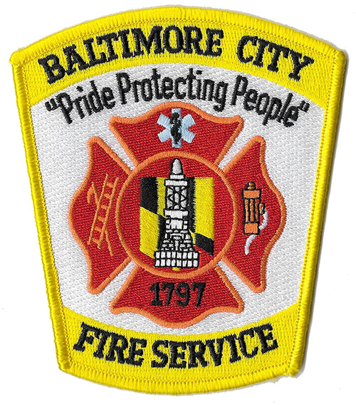 Baltimore City Fire Department Patch