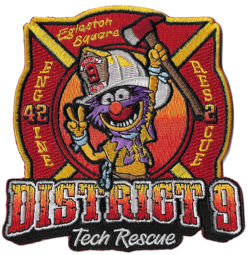 Boston District 9 E-42 R-2 Tech Rescue Egleston Square NEW Fire Patch