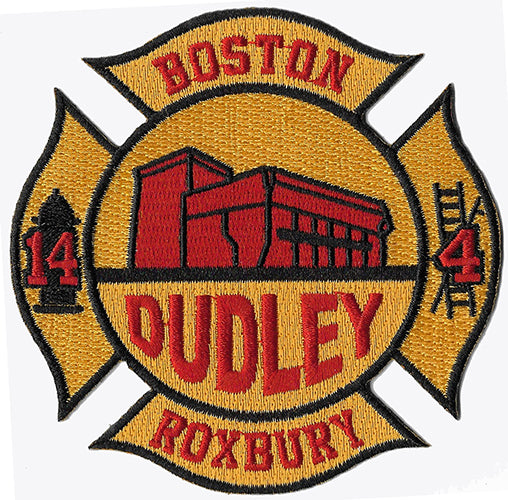 Boston Engine 14 ladder 4  Dudley New Design Fire Patch