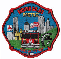 Load image into Gallery viewer, Boston Engine 33  Fenway Park Fire Patch
