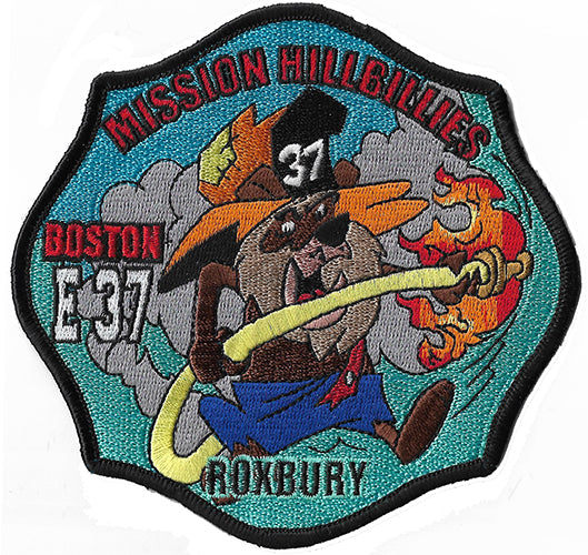 Boston Engine 37 Mission Hillbillies Fire Patch