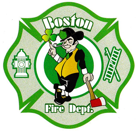 Boston Irish Fire Fir Na Tine Tee Shirt