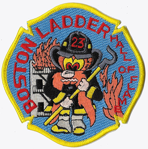 Boston Ladder 23 Hall of Flame Fire Patch