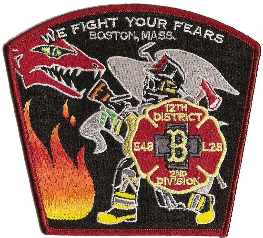 Boston Fire Department Engine 48  Patch