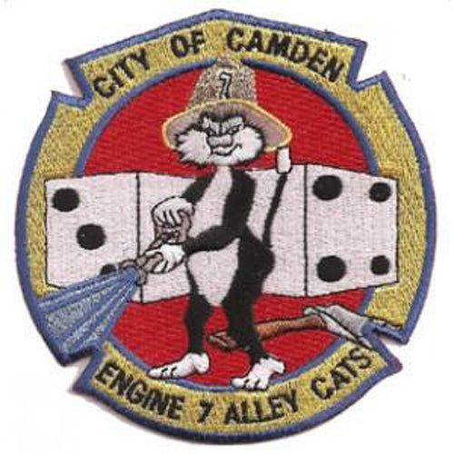 Camden, NJ Engine 7 Alley Cats Patch