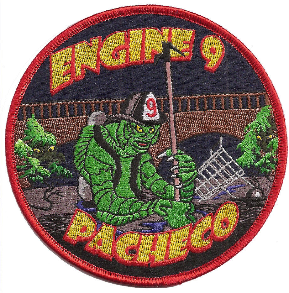 Contra Costa, CA Engine 9 Pacheco Fire Patch