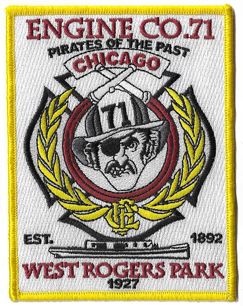 Chicago Engine 71 West Rogers Park Fire Patch