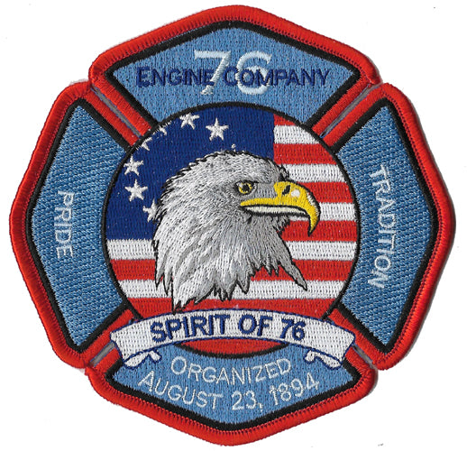 Chicago Engine 76 Spirit of 76 Fire Patch