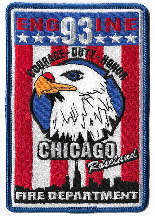 Chicago Patches | Eagle Emblems & Graphics